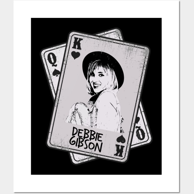 Retro Debbie Gibson Card Style Wall Art by Slepet Anis